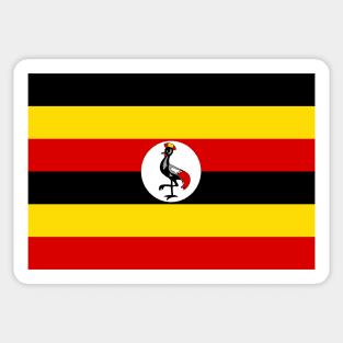 Uganda flag Sticker